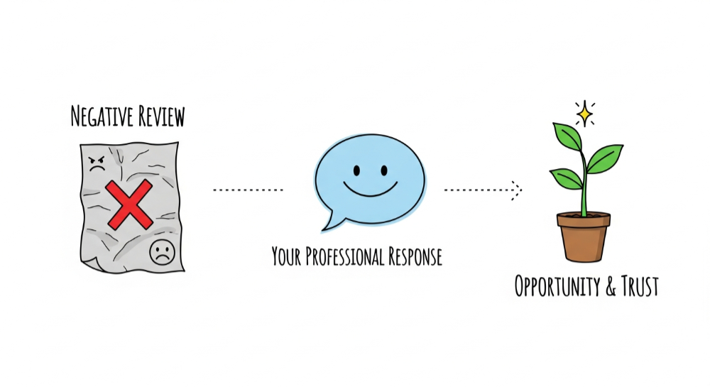 Responding to Negative Reviews: Turn Critics Into Advocates