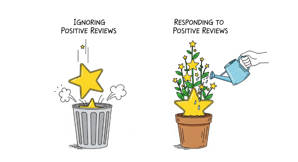 Responding to Positive Reviews: Maximize the Value of Happy Customers