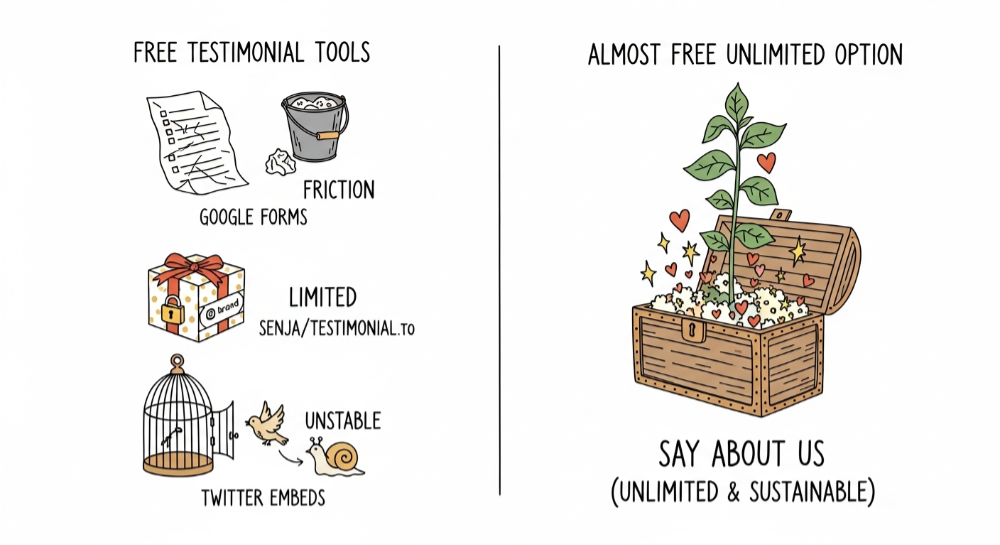 The Best Free Testimonial Tools for Startups on a Budget