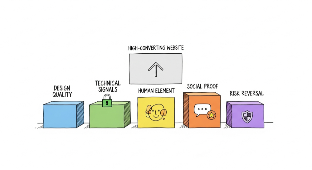 The Trust-Building Framework for High-Converting Websites