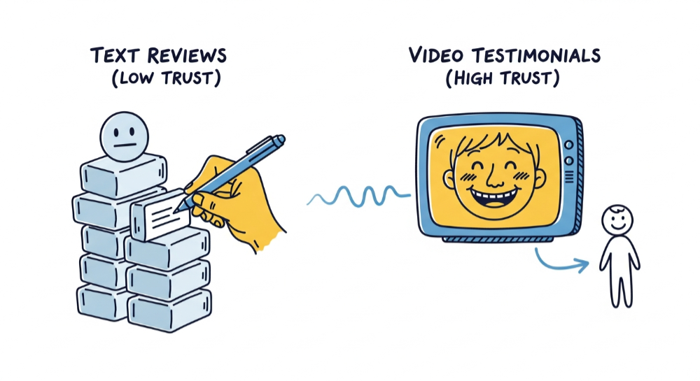 The Psychology of Video Testimonials: Why Faces Convert