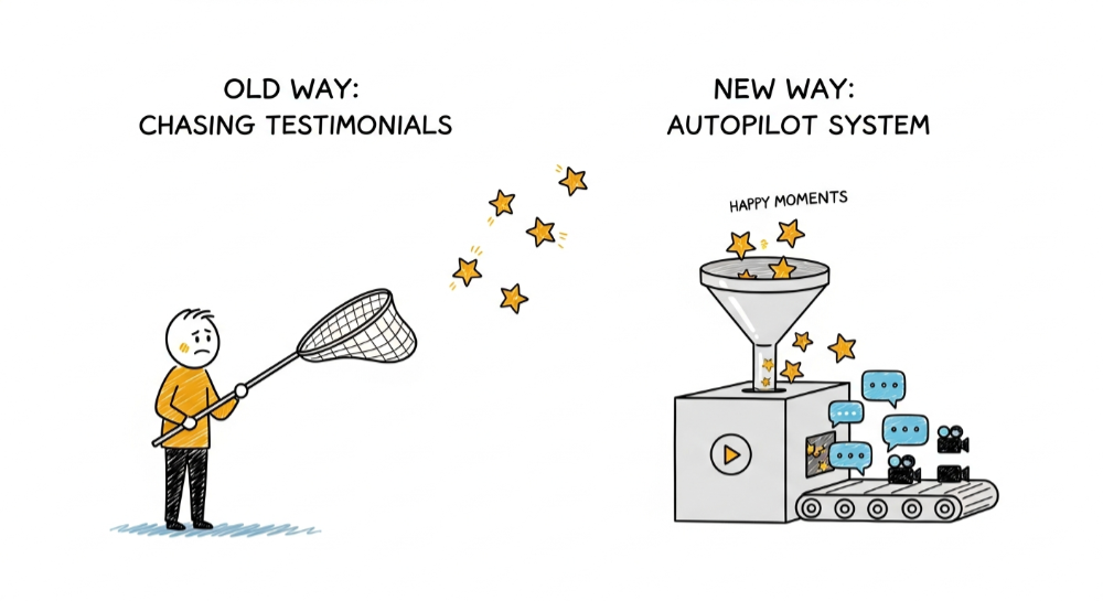 A Simple Method to Collect Testimonials Without Chasing People