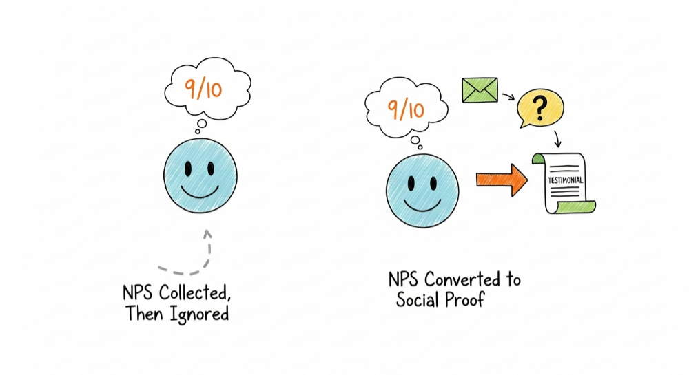 NPS Follow-Up Questions That Convert Promoters Into Testimonials